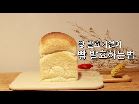 비건빵만들기_빵발효기없이 빵발효하는방법 (비건 쌀식빵,쌀모닝빵 만들기)