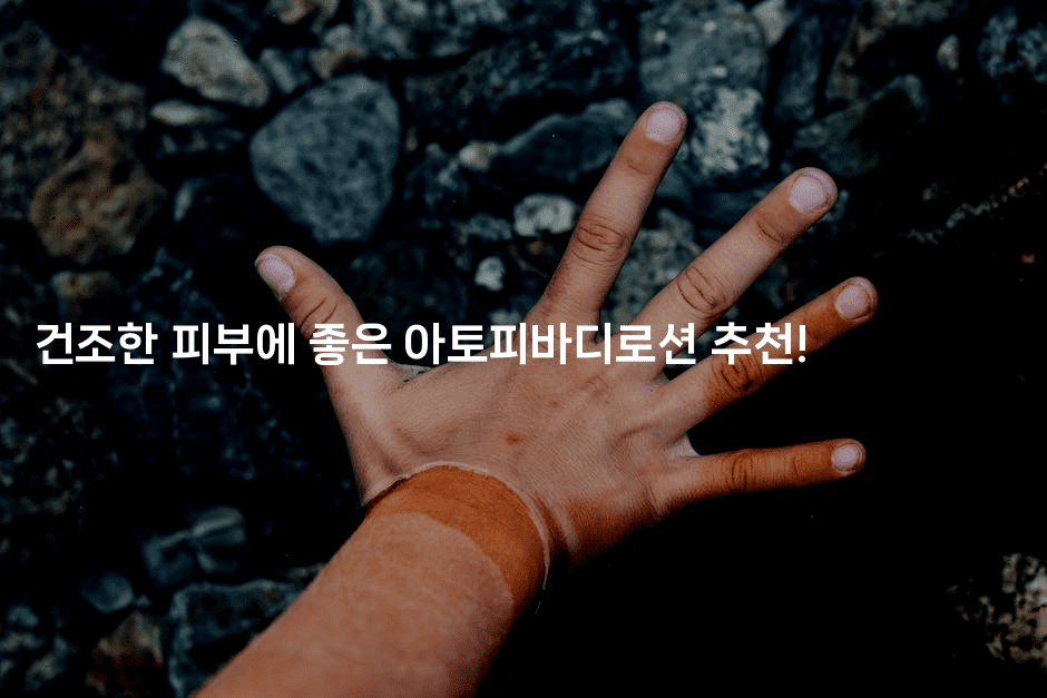 건조한 피부에 좋은 아토피바디로션 추천!2-비건키친